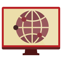 Icono de Servicios de Presencia de Internet